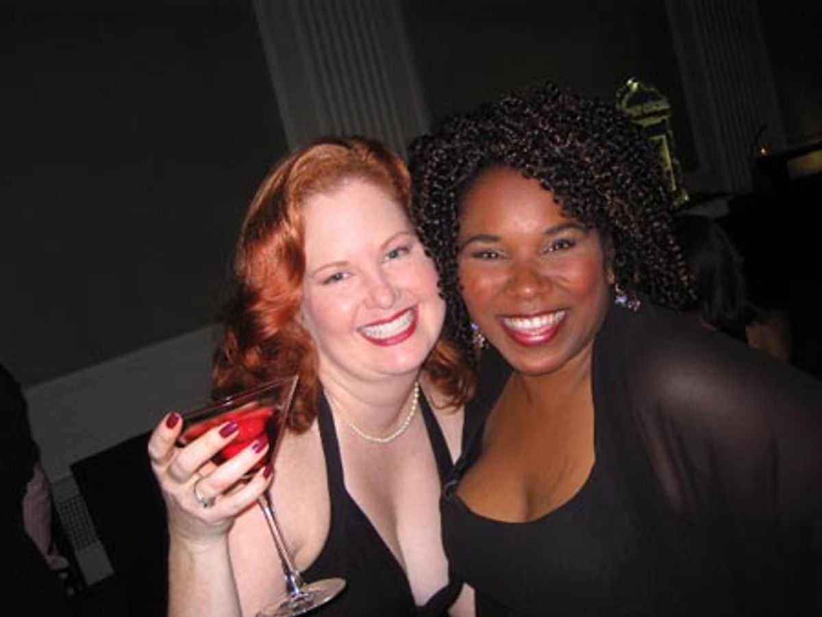 Dawn (Hair Supervisor) and Dioni Michelle Collins at Wicked Opens in Chicago
